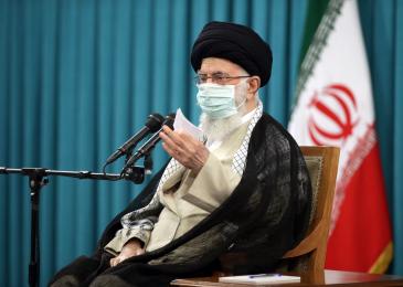 امام خامنه‌ای دیدار دست‌اندرکاران کنگره سه هزار و ۵۳۵ شهید استان زنجان